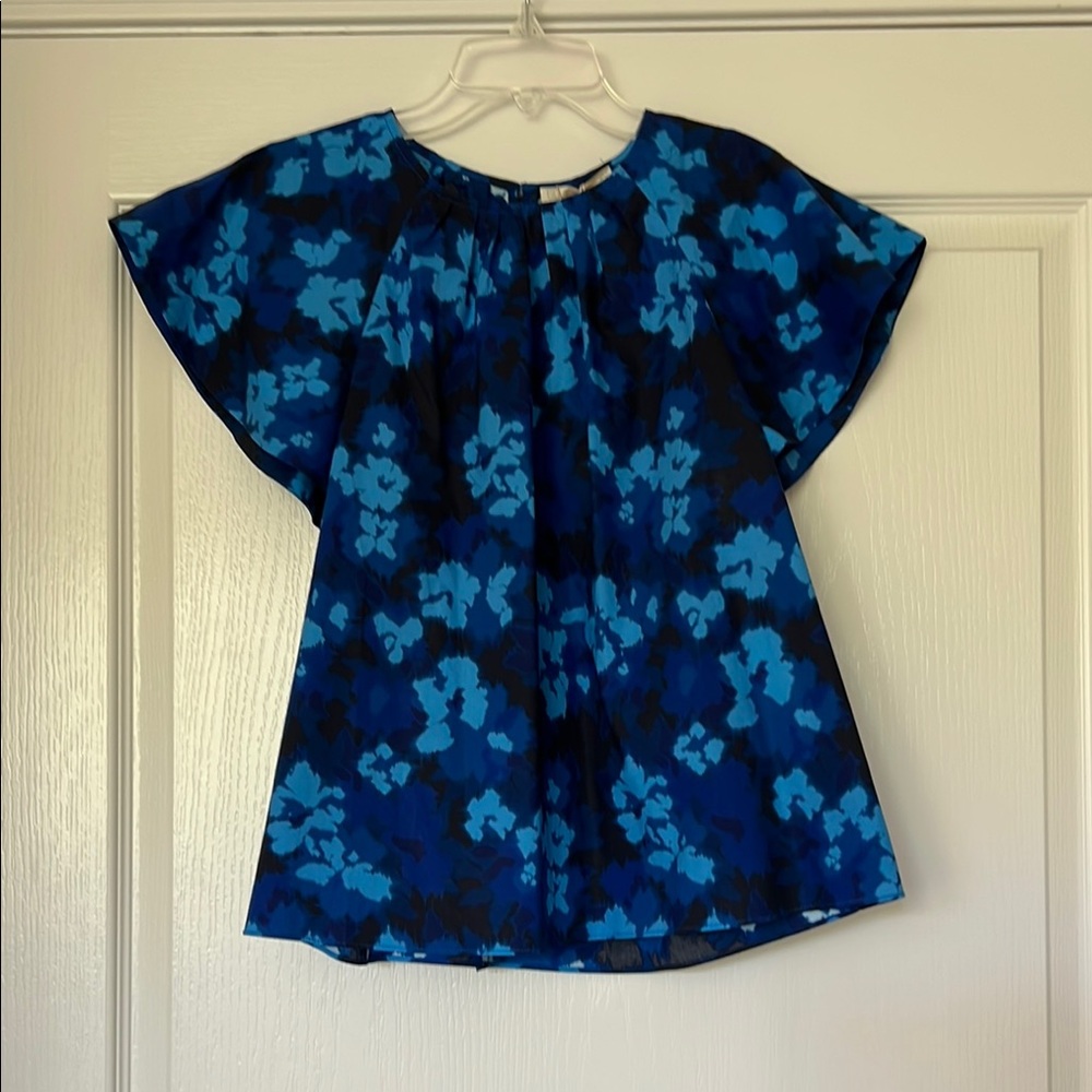 Ulla Johnson Rumi Flutter-Sleeved Top NWT
